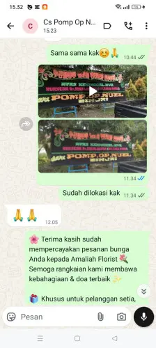 Testimonial Papan Bunga sukacai